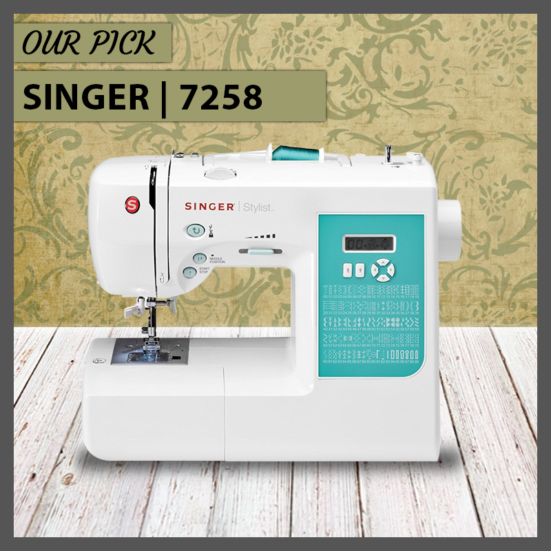  SINGER 7258 100-Stitch Computerized Sewing Machine